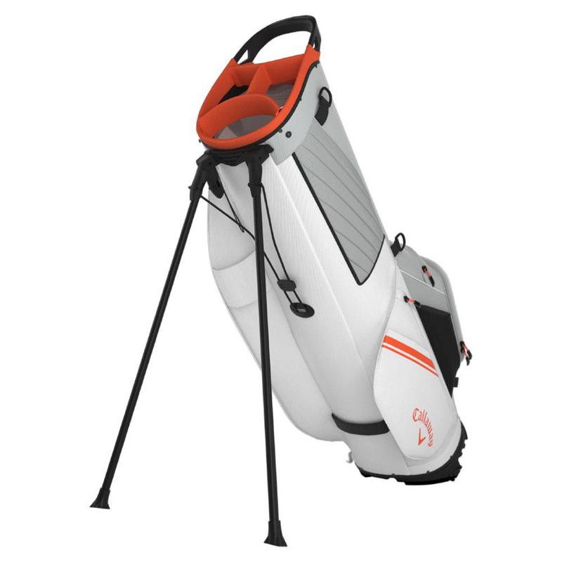 Callaway Chase Golf Stand Bag - White/Silver/Orange - main image