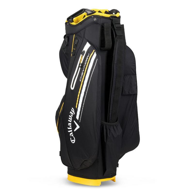 Callaway Chev Dry 14 Waterproof Golf Cart Bag - Black/Golden Rod - main image