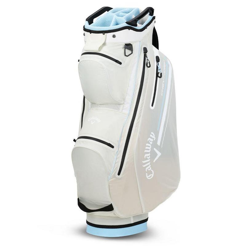 Callaway Chev Dry 14 Waterproof Golf Cart Bag - Silver/Glacier