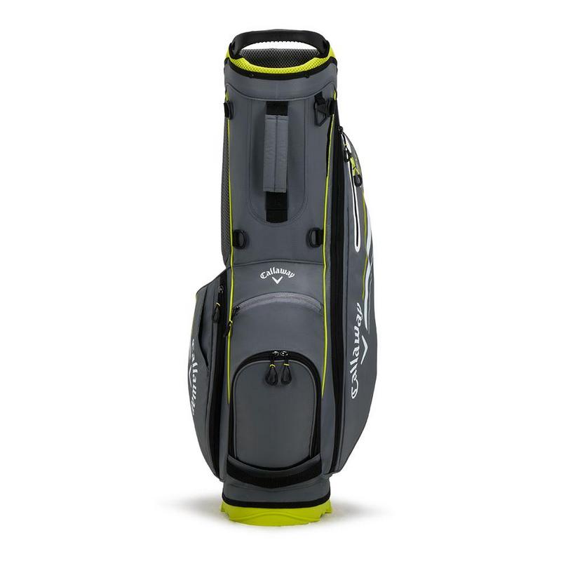 Callaway Chev Golf Stand Bag - Charcoal/Flo Yellow - main image