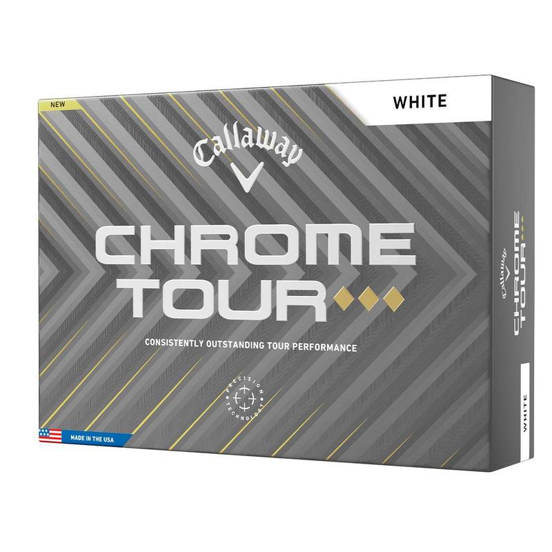 Callaway Chrome Tour Triple Diamond Golf Balls - White - main image