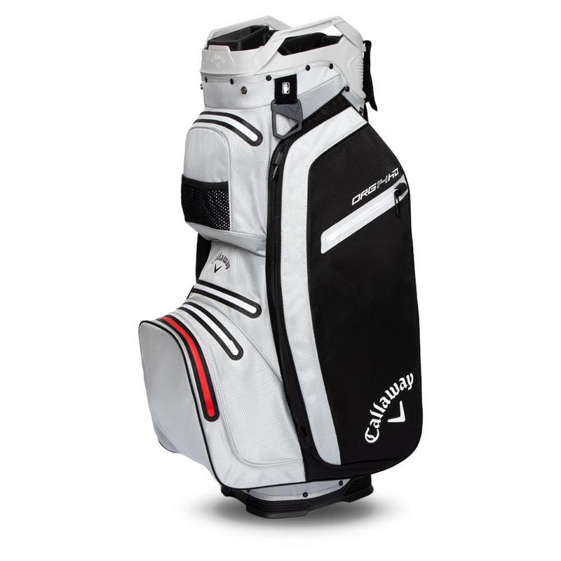 Callaway Org 14 HD Waterproof Golf Cart Bag - Black/Grey/Red - main image