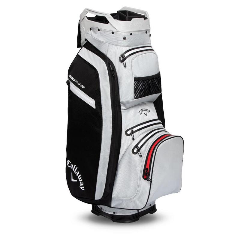 Callaway Org 14 HD Waterproof Golf Cart Bag - Black/Grey/Red - main image