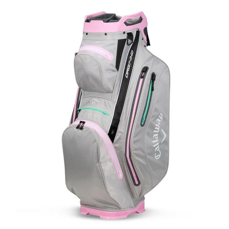 Callaway Org 14 HD Waterproof Golf Cart Bag - Grey/Pink - main image