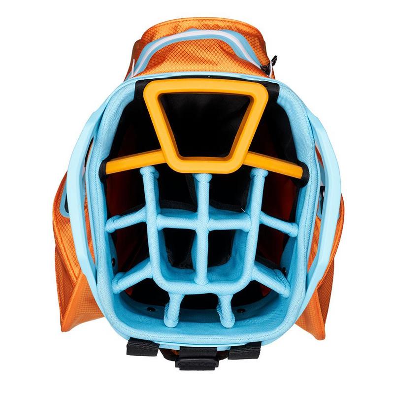 Callaway Org 14 HD Waterproof Golf Cart Bag - Orange/Electric Blue - main image