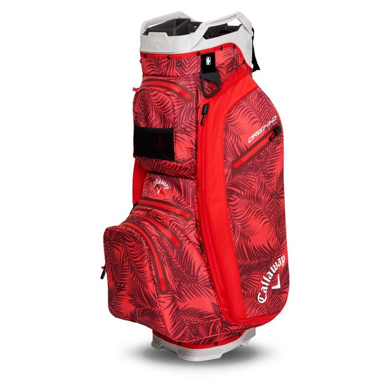 Callaway Org 14 HD Waterproof Golf Cart Bag - Red Palms - main image