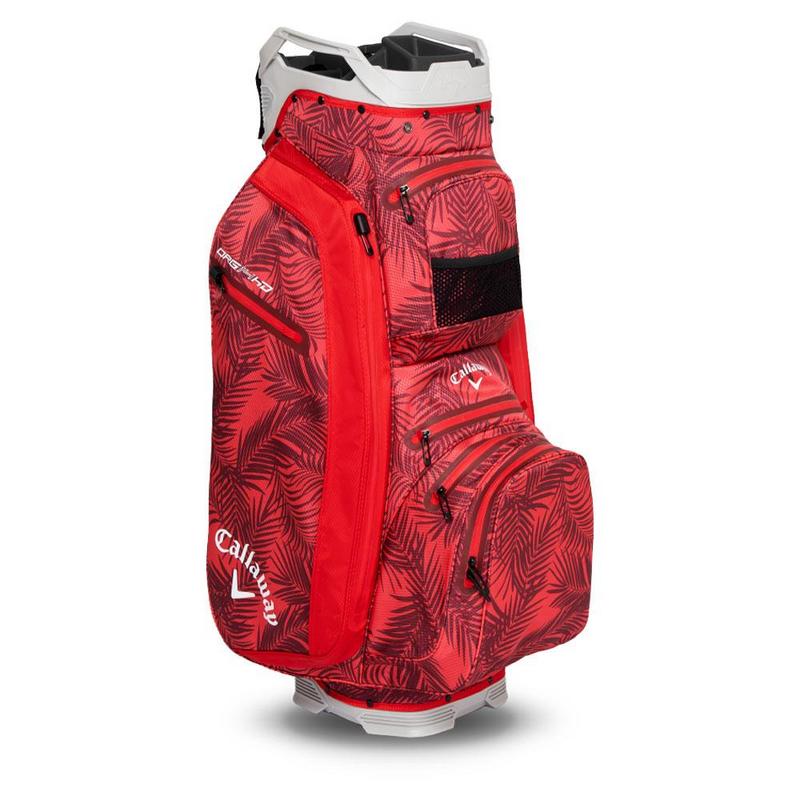 Callaway Org 14 HD Waterproof Golf Cart Bag - Red Palms - main image