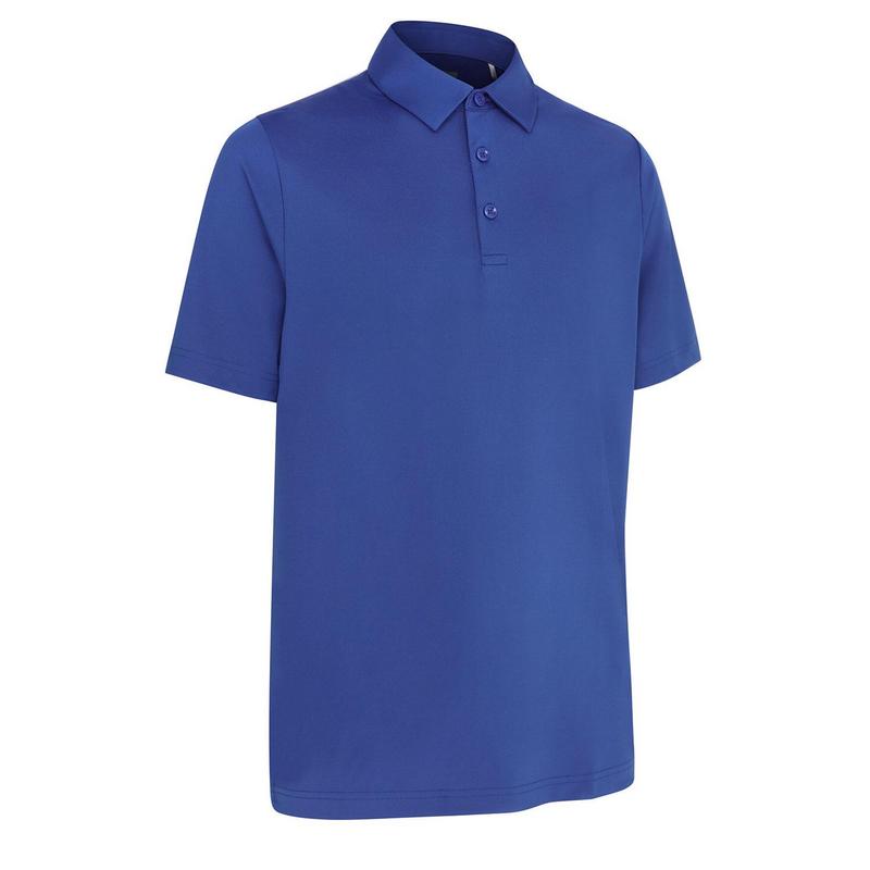 Callaway SS Solid Swing Tech Golf Polo Shirt - Galaxy Blue - main image