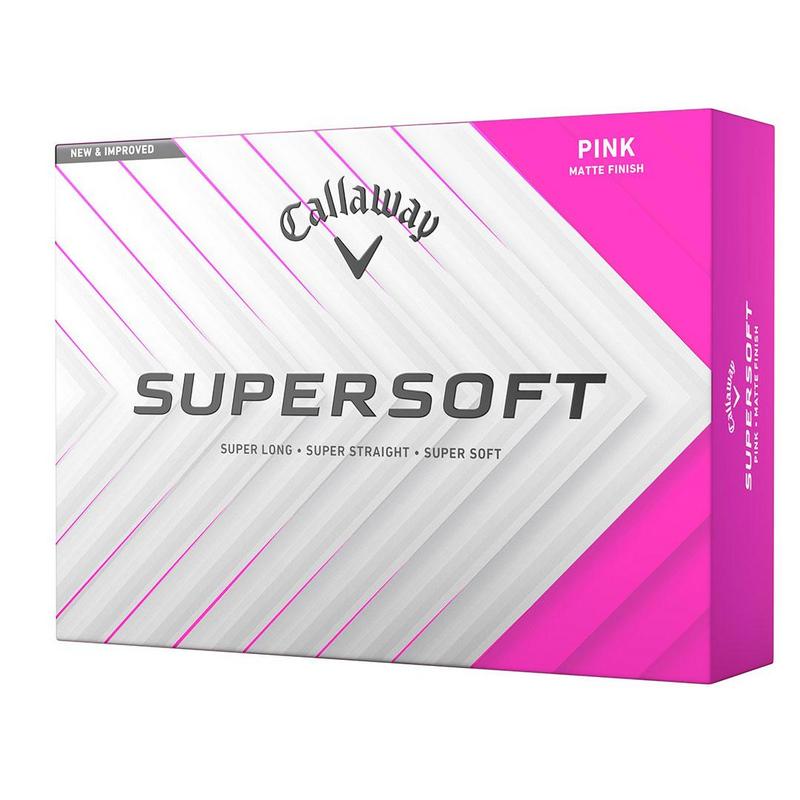 Callaway Supersoft Golf Balls - Pink