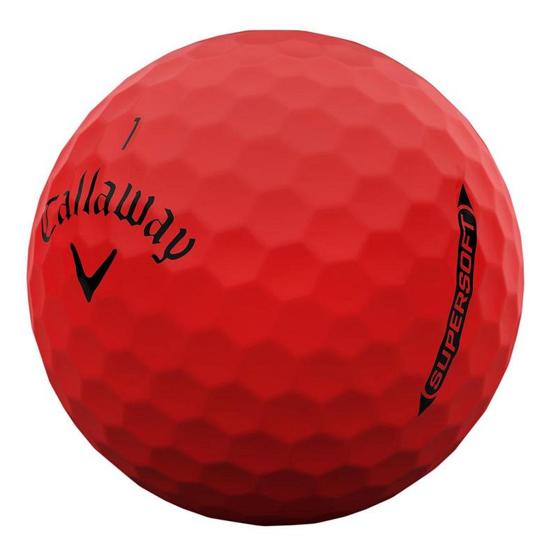 Callaway Supersoft Golf Balls - Red - main image