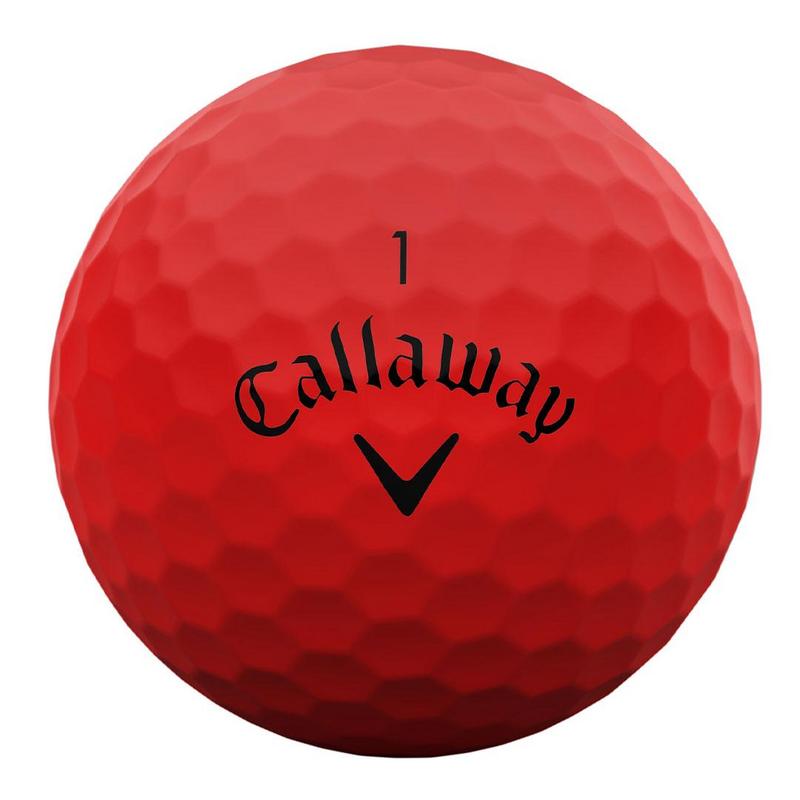 Callaway Supersoft Golf Balls - Red - main image