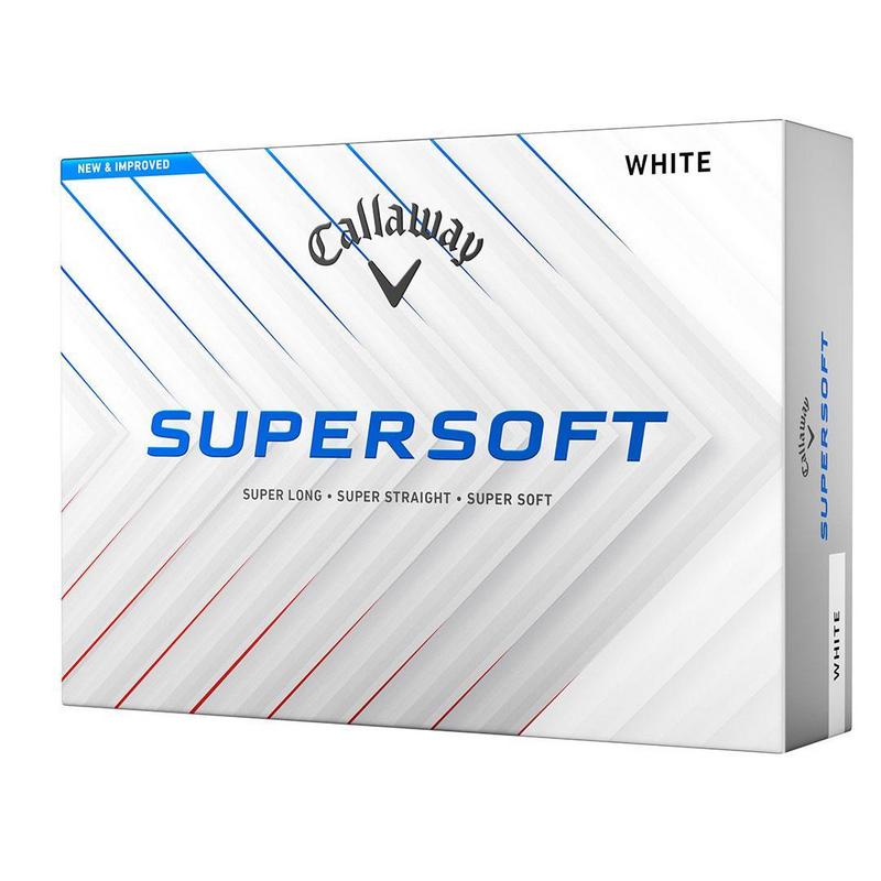 Callaway Supersoft Golf Balls - White - Double Dozen - main image