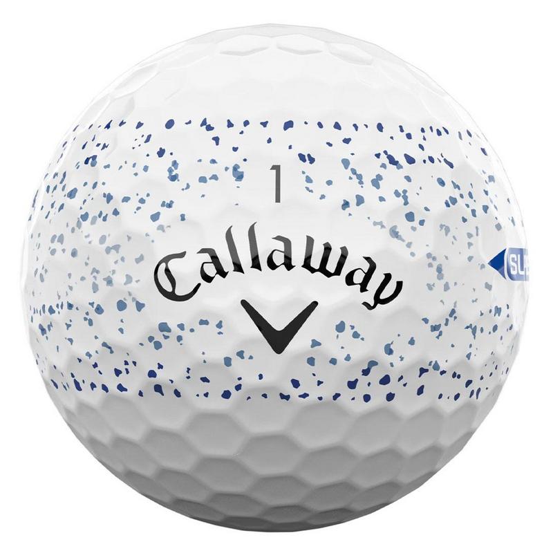 Callaway Supersoft Splatter 360 Golf Balls - Blue - main image