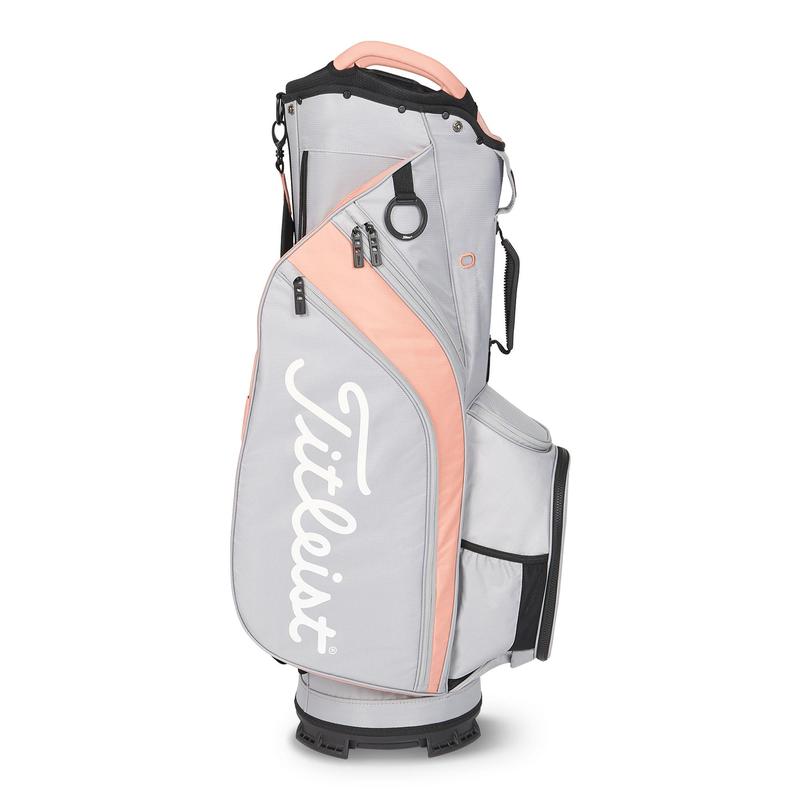 Titleist Cart 14 Golf Cart Bag - Grey/Peach - main image