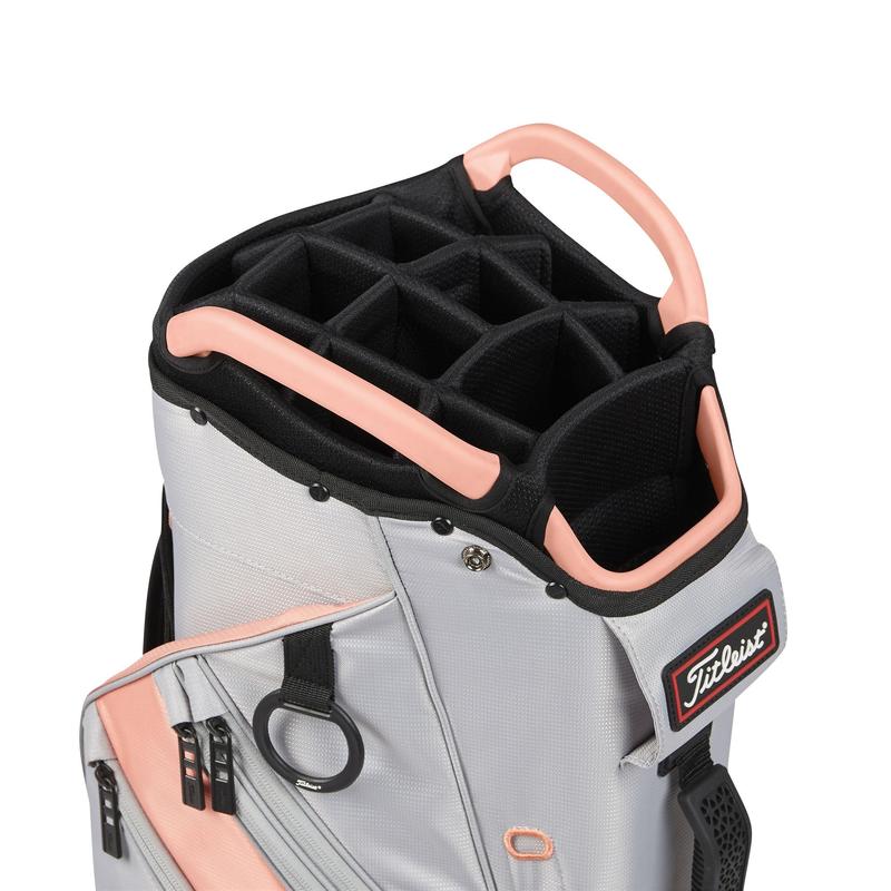 Titleist Cart 14 Golf Cart Bag - Grey/Peach - main image