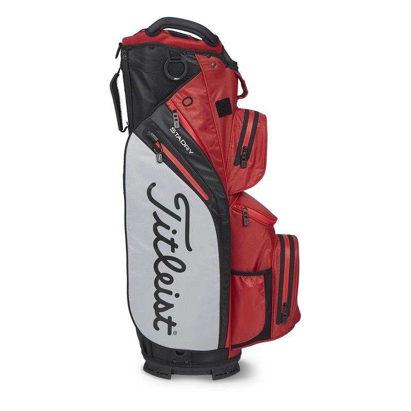 Titleist Cart 14 StaDry Golf Cart Bag - Dark Red/Grey - main image