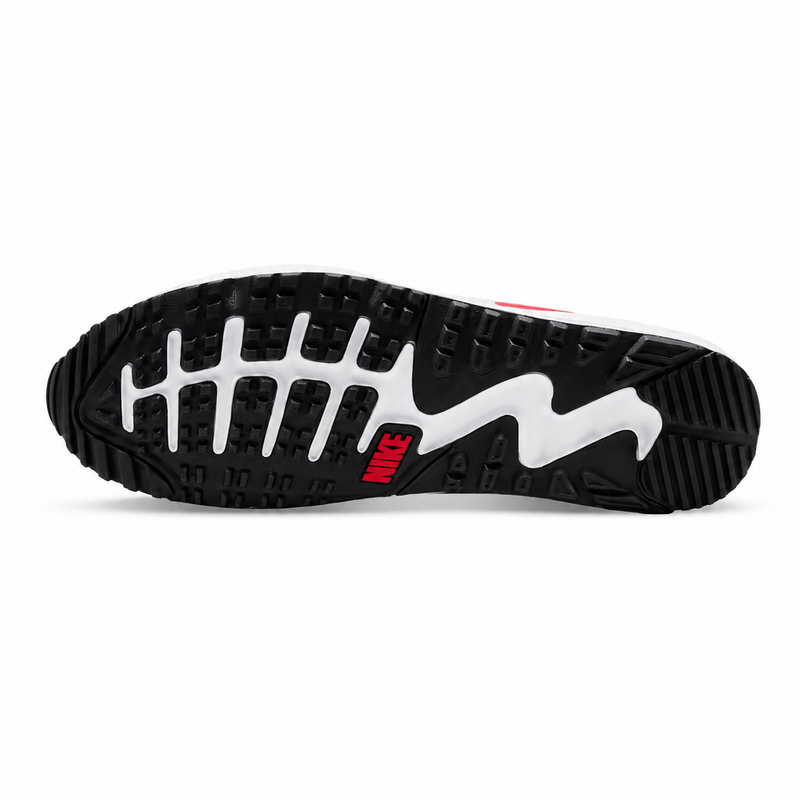 Nike Air Max 90 G Golf Shoes - White/Fire Red/Photon - main image