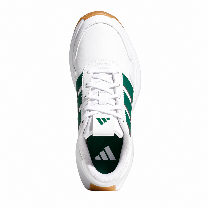 adidas S2G Junior Golf Shoes - White/Green/Gum - main image