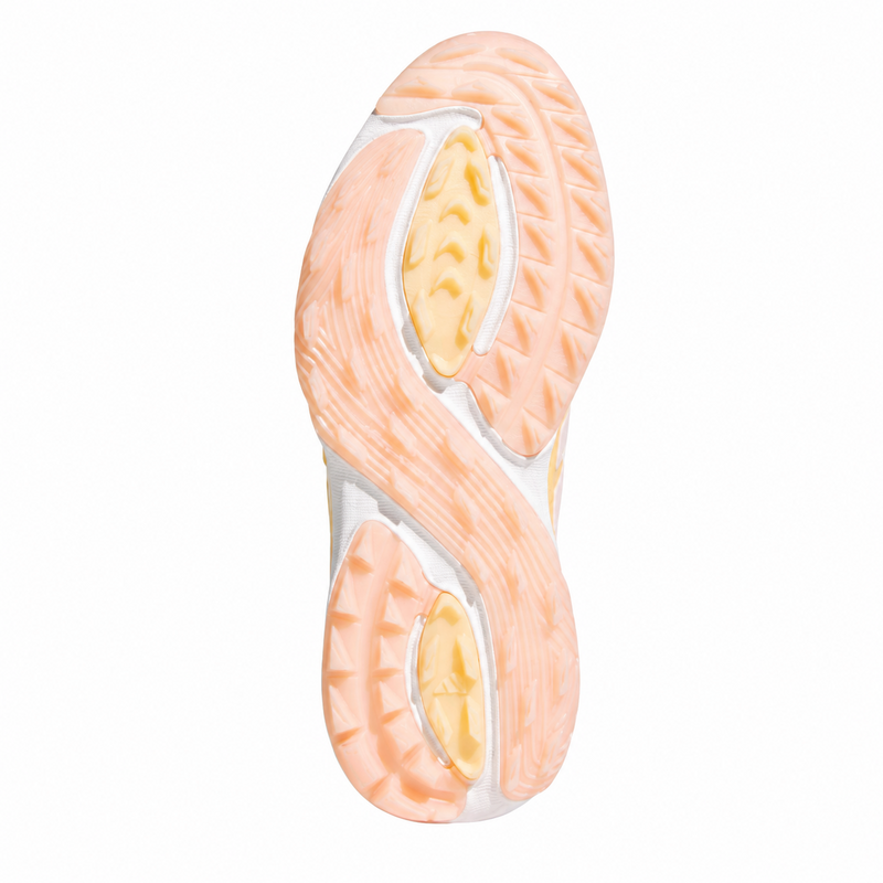 adidas Adipower 26 Spikeless Ladies Golf Shoes - White/Pink/Ice Tangerine - main image