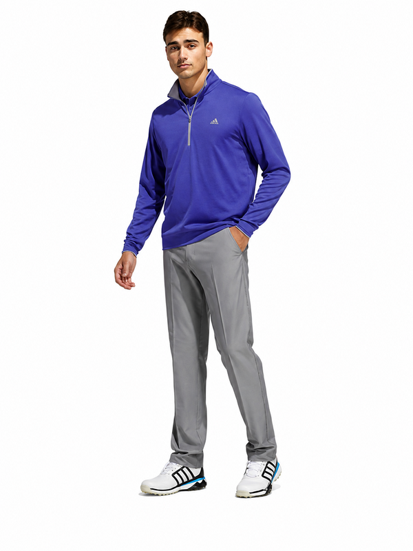 adidas Core Lightweight 1/4 Zip Golf Sweater - Dual Indigo - main image