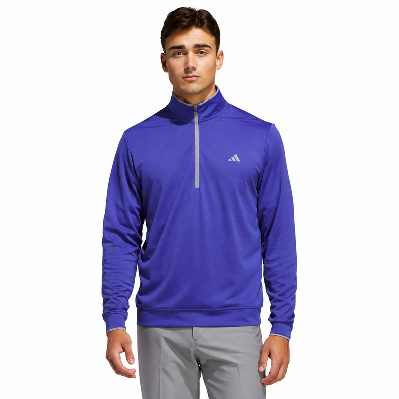 adidas Core Lightweight 1/4 Zip Golf Sweater - Dual Indigo - main image