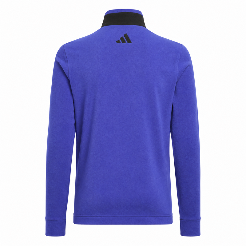 adidas Fleece Junior Zipped Golf Jacket - Dual Indigo - main image