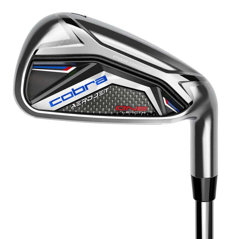 Cobra Aerojet One Irons - Steel Hero Main | Click Golf - main image