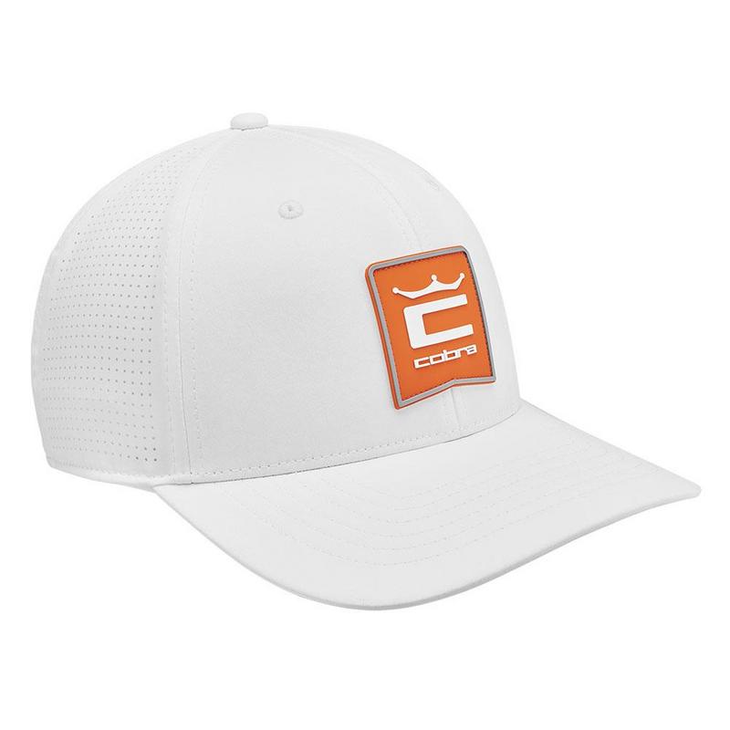 Cobra Crown C Patch Cap - White/Rickie Orange - main image