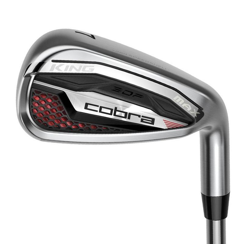 Cobra King Max Golf Irons - Steel
