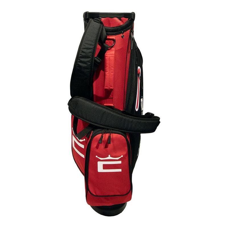 Cobra Signature Golf Stand Bag - Bright White/High Risk Red/Black - main image