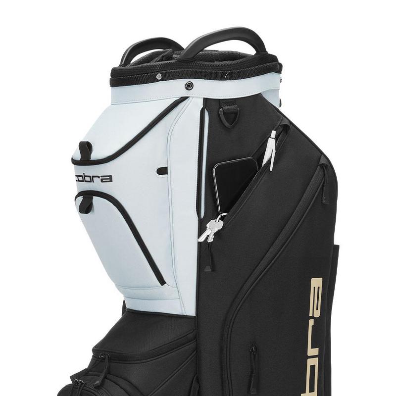 Cobra Ultralight Pro Golf Cart Bag - Black/Champagne - main image