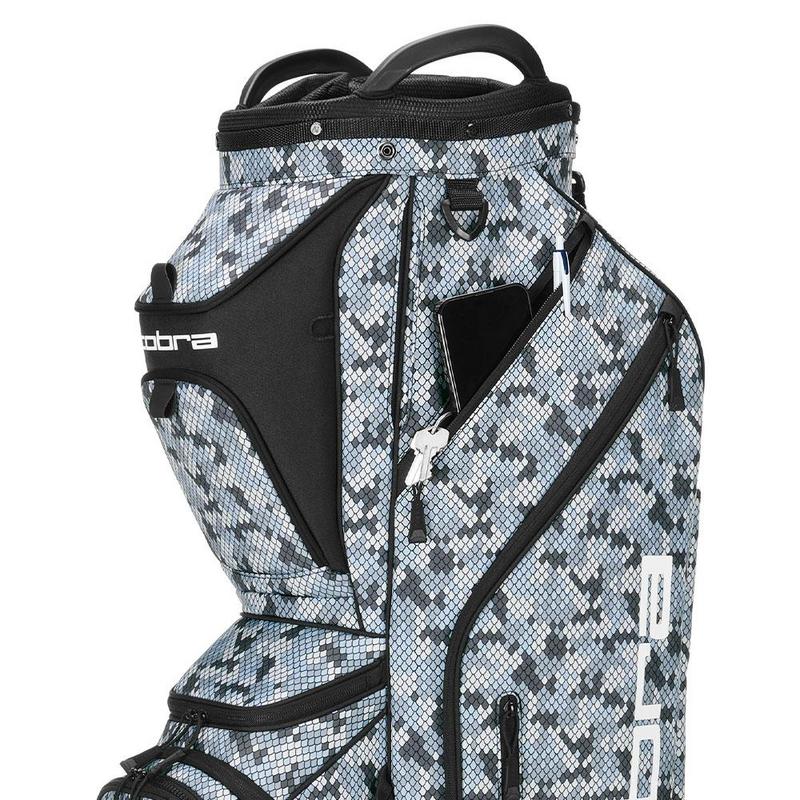 Cobra Ultralight Pro Golf Cart Bag - Winter Snake Camo - main image