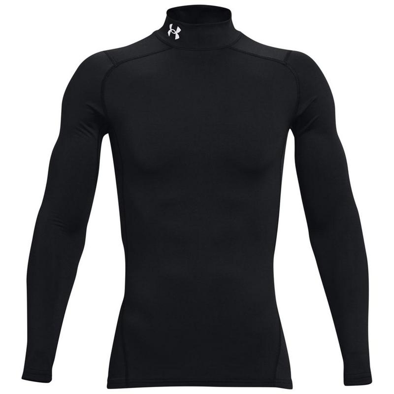 Under Armour ColdGear Compression Golf Mock Baselayer - Black - main image