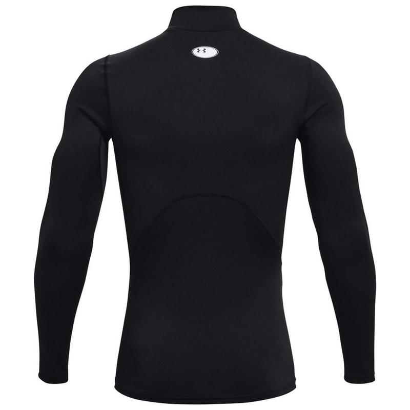 Under Armour ColdGear Compression Golf Mock Baselayer - Black - main image