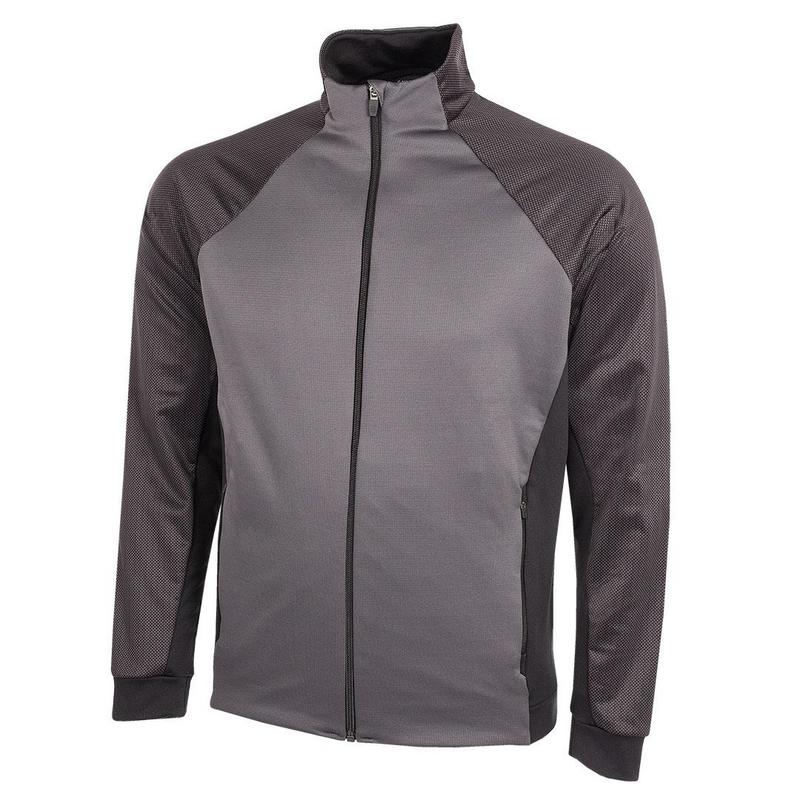 Galvin Green Donald INSULA Golf Jacket - Forged Iron/Black - main image