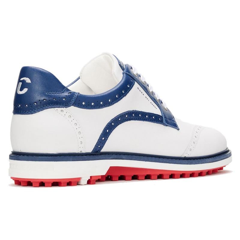 Duca Del Cosma Barasso Golf Shoes - White/Blue - main image