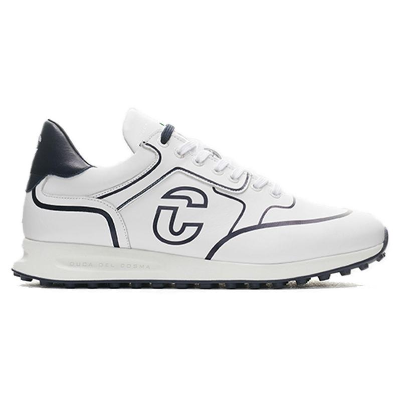 Duca Del Cosma Flyer Golf Shoes - White/Navy - main image