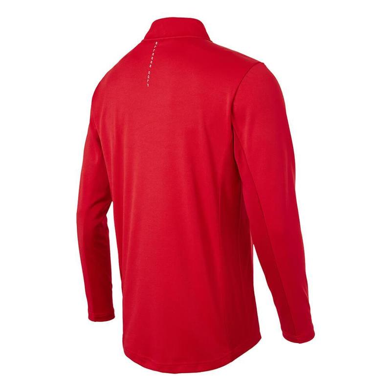 Ellesse Rolbi Men's Half Zip Golf Top - Red - main image