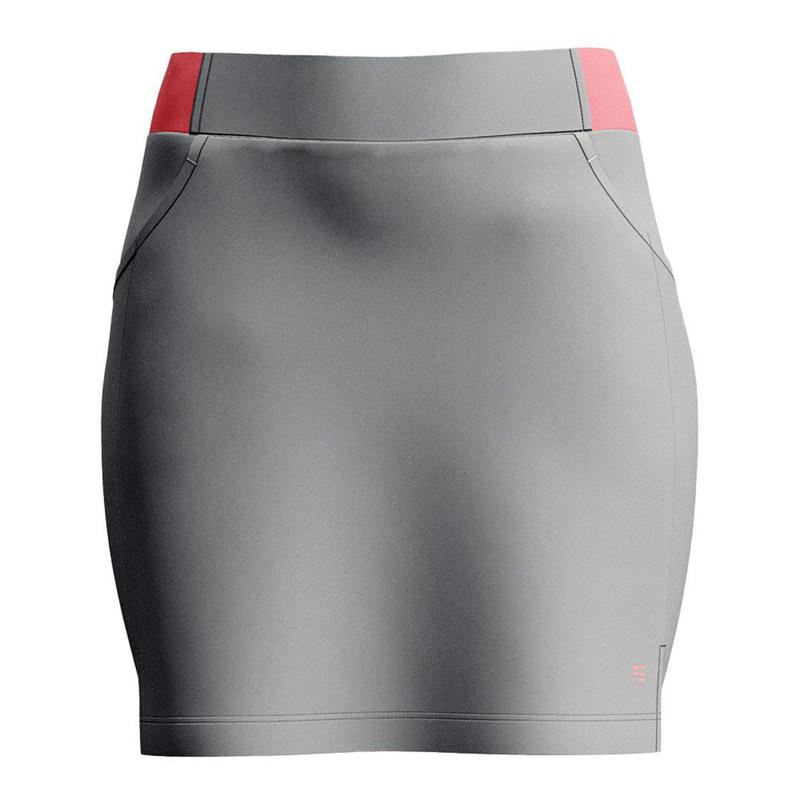 Forelson Ebrington Ladies Skort - Slate/Pink - main image