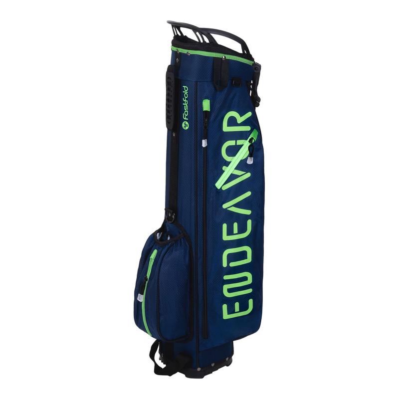 FastFold Endeavor Golf Stand Bag - Navy/Green - main image