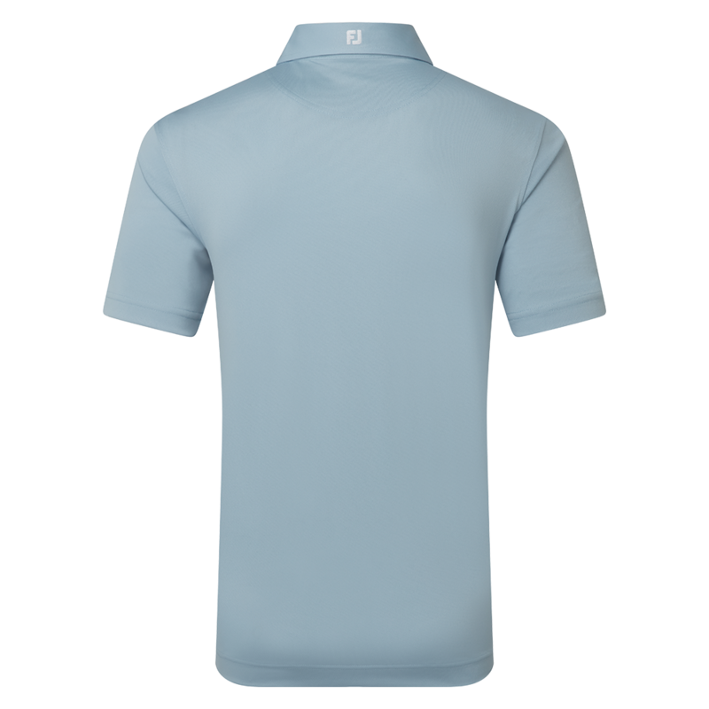 Footjoy Stretch Pique Solid Golf Polo Shirt - Chambray - main image
