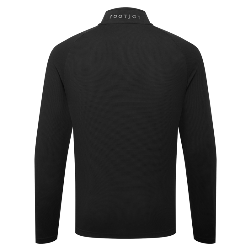 Footjoy Woodmark Chill Out Pullover - Black/Charcoal - main image