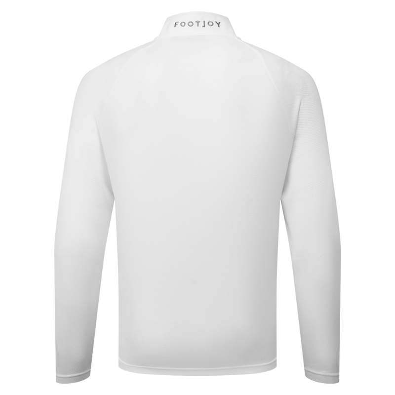 Footjoy Wordmark Chill Out Pullover - White/Grey - main image