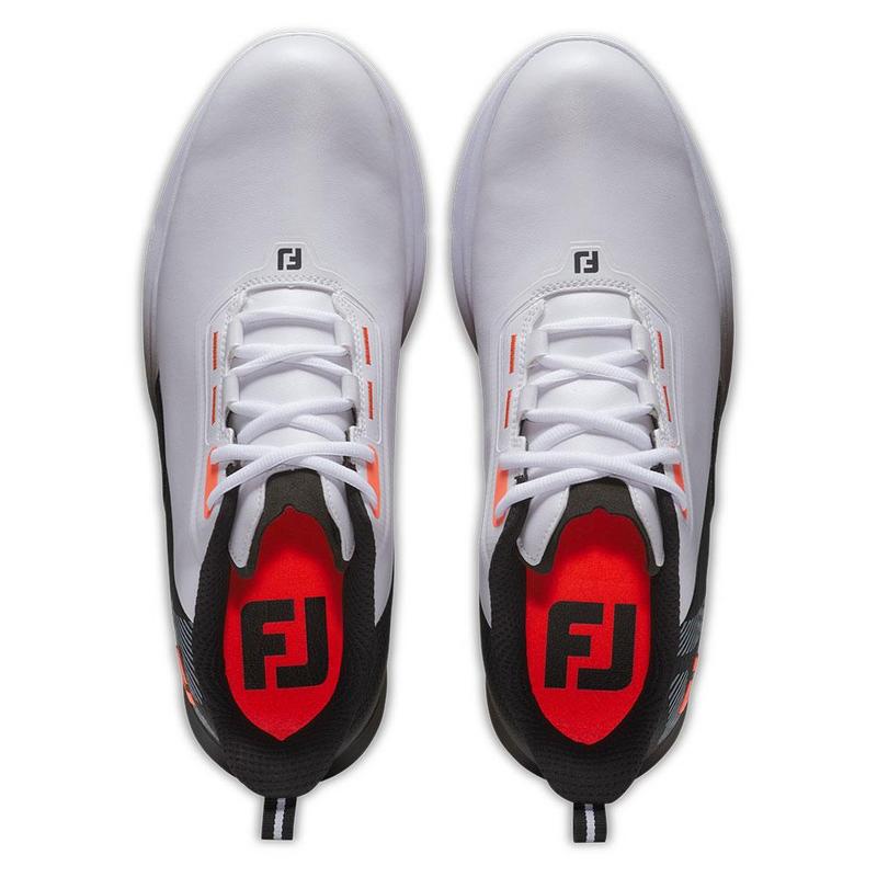 FootJoy Fuel Golf Shoes - White/Black/Red - main image