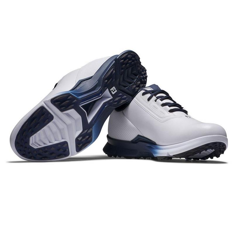 FootJoy Fuel Golf Shoes - White/Navy/Blue - main image