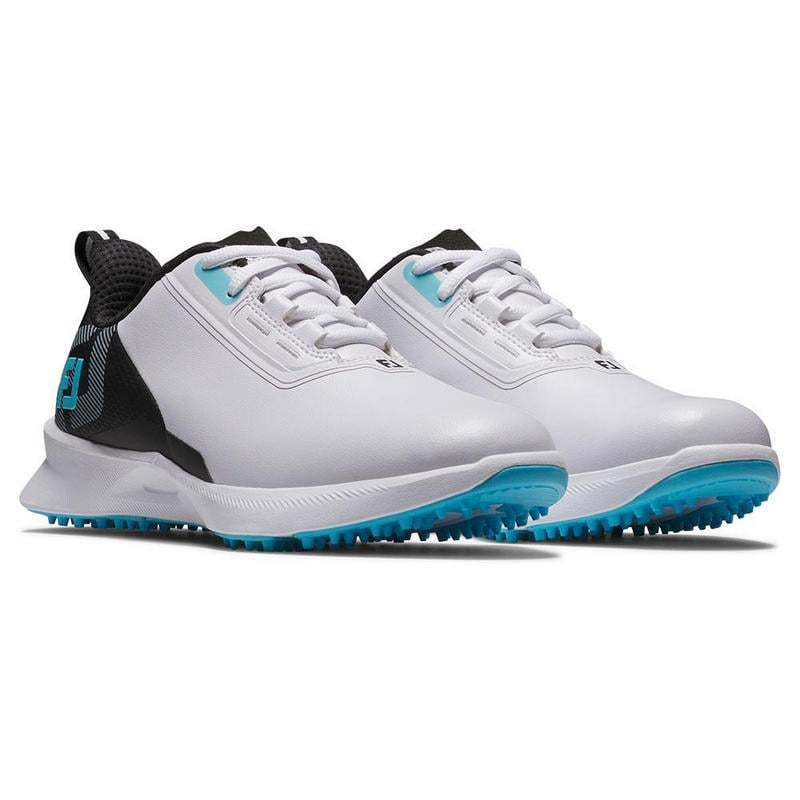 FootJoy Fuel Junior Golf Shoes - White/Black/Blue - main image