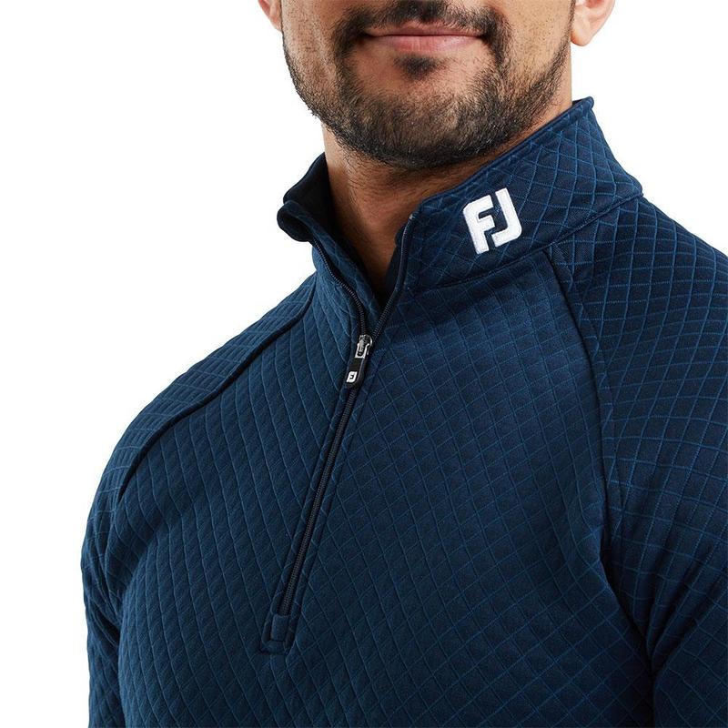 FootJoy Jacquard Thermal Golf Chill-Out - Navy - main image