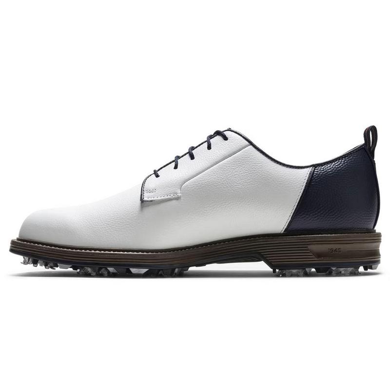 FootJoy Premiere Series Field LX Mens Golf Shoes - White/Brown/Navy - main image