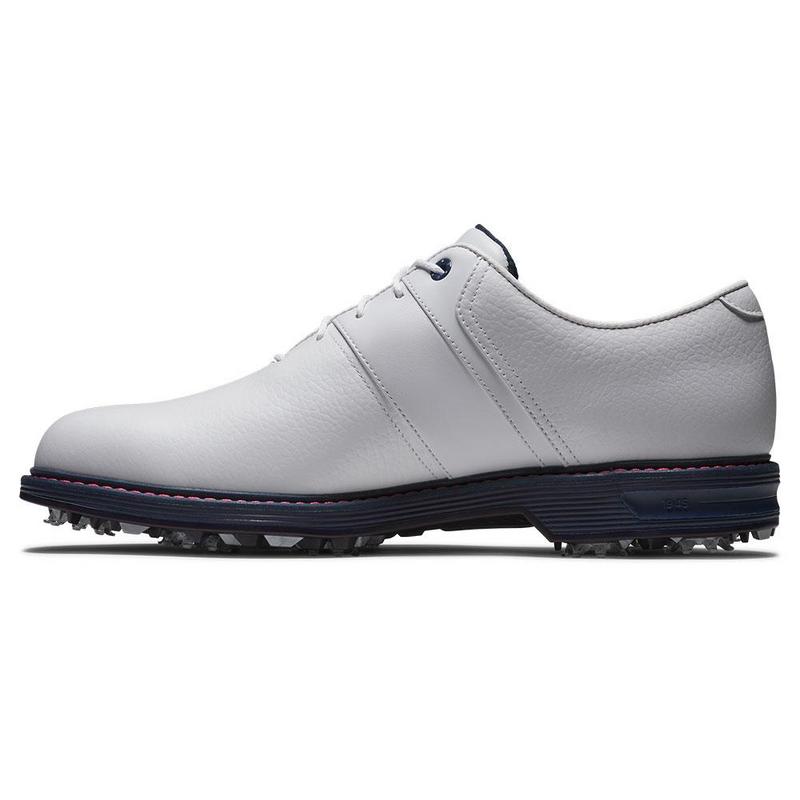 FootJoy Premiere Series Packard Golf Shoes - White/Pink/Navy - main image