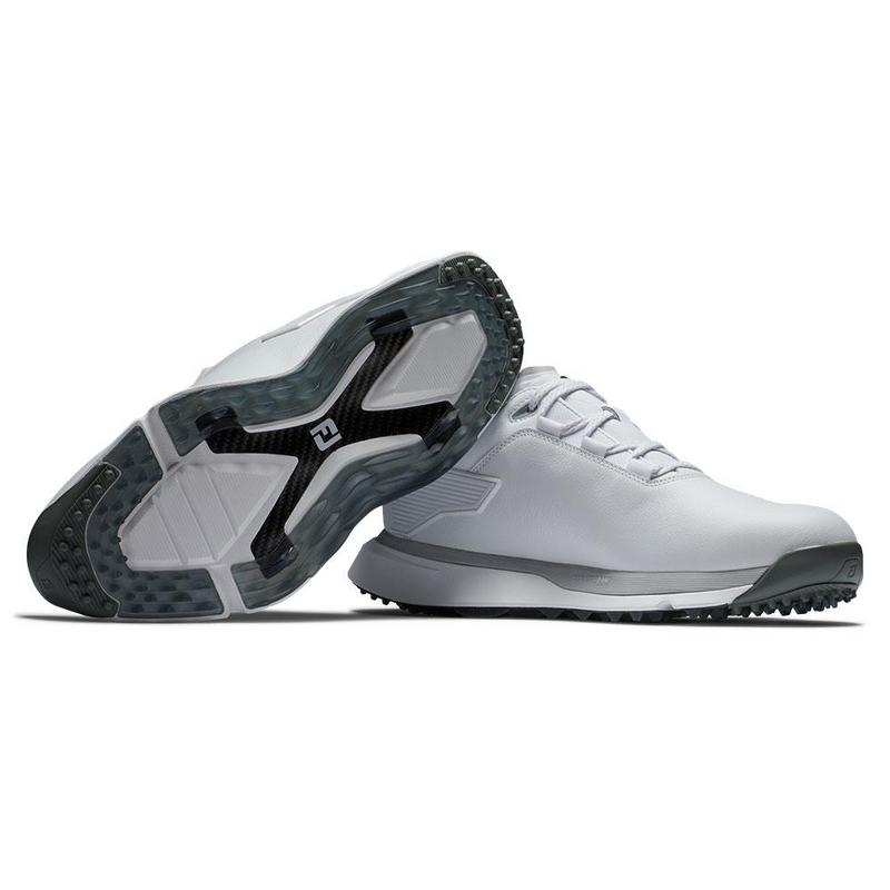 FootJoy Pro SLX Carbon Golf Shoes - White/White/Grey - main image